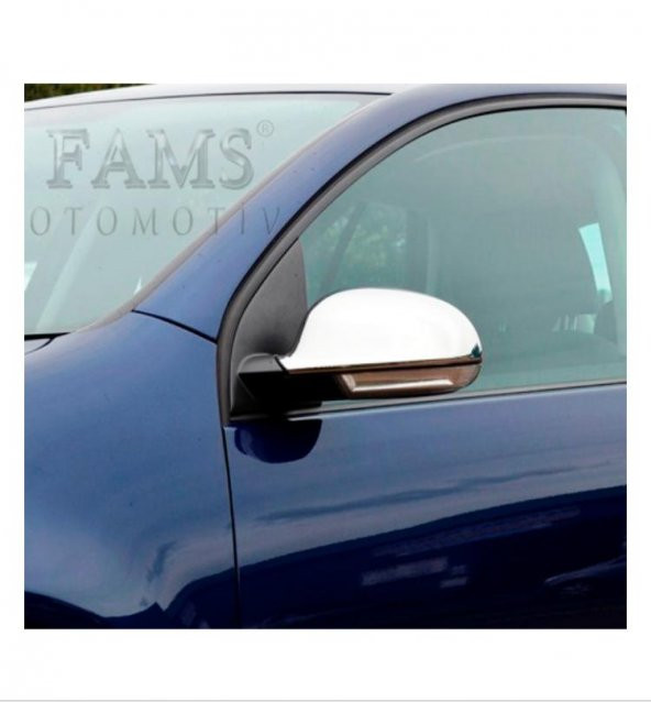 FAMS OTO AKSESUAR Seat Leon Mk2 Krom Ayna Kapağı 2 Prç, 2005-2009 P, Çelik ürün görseli 1