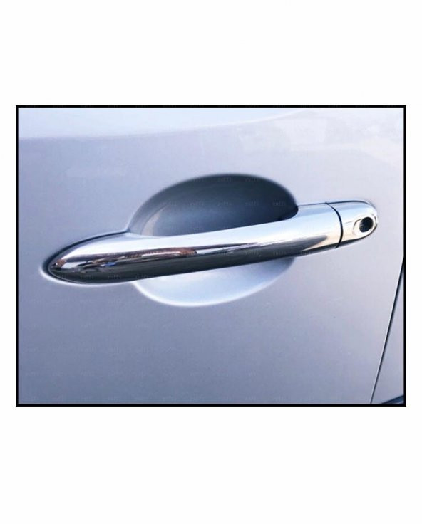FAMS OTO AKSESUAR Renault Kangoo Krom Kapı Kolu 3 kapı 2008 Üzeri P. Çelik ürün görseli 1