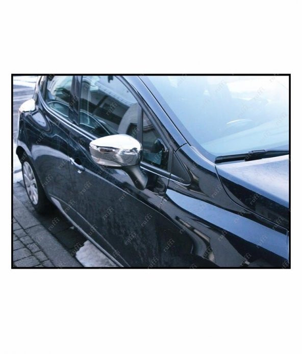 FAMS OTO AKSESUAR Renault Clio 4 HB Krom Ayna Kapağı 2 parça  2012-2018 P.ÇELİK ürün görseli 1
