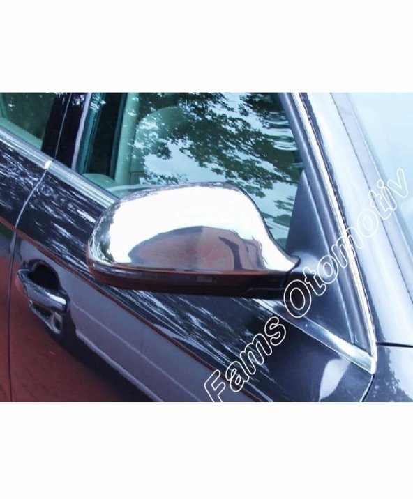 FAMS OTO AKSESUAR Audi A5 Krom Ayna Kapağı 2 Parça 2007-2010 Arası Paslanmaz Çelik ürün görseli 1