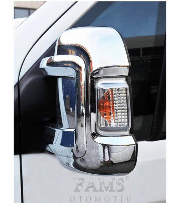 FAMS OTO AKSESUAR Peugeot Boxer Krom Kaplama ABS  Ayna Kapağı 2 prç. 2008 Üzeri ürün görseli 1