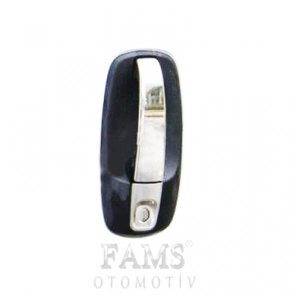 FAMS OTO AKSESUAR Opel Vivaro Krom Kapı Kolu 5 Kapı 2001-2014 Arası Uyumlu P, Çelik ürün görseli 1