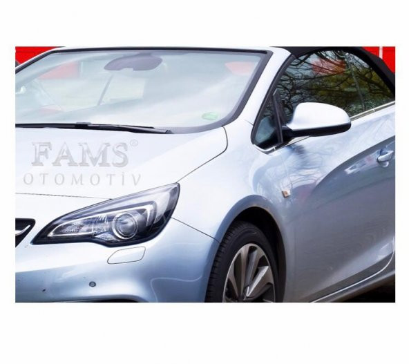 FAMS OTO AKSESUAR Opel Cascada Krom Ayna Kapağı 2 prç. 2013 Üzeri P. Çelik ürün görseli 1