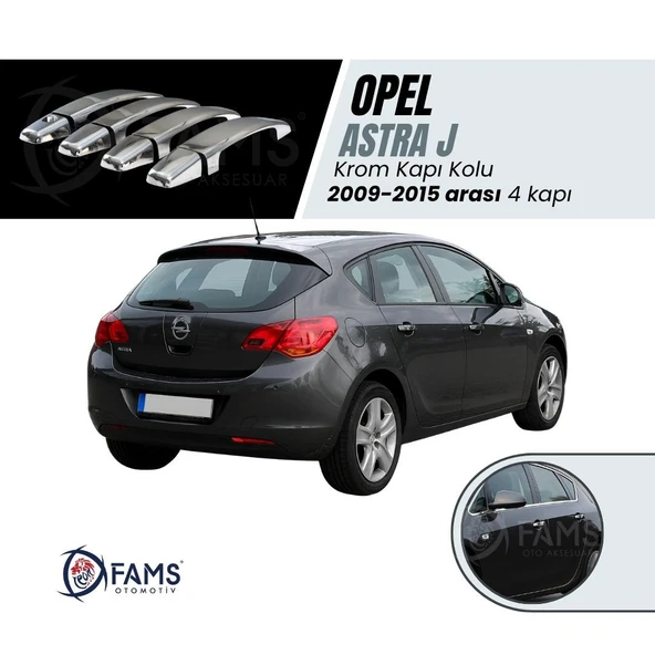 OPEL ASTRA J 2009-2015 Kapı Kolu 4 kapı P.Çelik SEDAN-HB-SW ürün görseli 1
