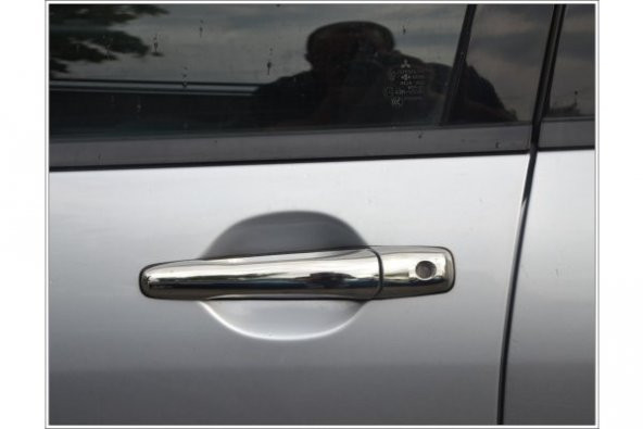 FAMS OTO AKSESUAR Mitsubishi Lancer 9 Krom Kapı Kolu 4 Kapı 2000-2007  Paslanmaz Çelik ürün görseli 1