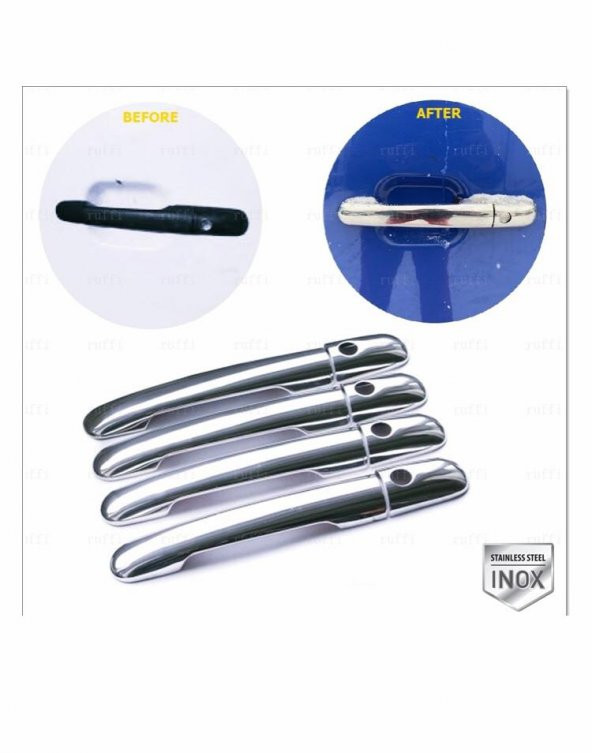 FAMS OTO AKSESUAR Mercedes Sprinter W901 Krom Kapı Kolu Seti 4 kapı 1998-2006 ürün görseli 1