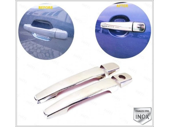 FAMS OTO AKSESUAR M. Benz SLK R170 Krom Kapı Kolu 2 Kapı 1996-2004 P. Çelik ürün görseli 1