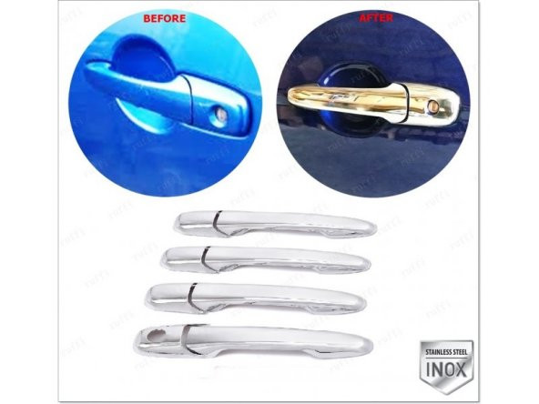 FAMS OTO AKSESUAR Lincoln MKZ Krom Kapı Kolu 4 Kapı 2007-2010 P. Çelik ürün görseli 1