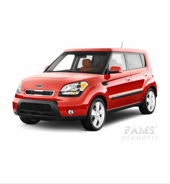 FAMS OTO AKSESUAR Kia Soul Krom Kapı Kolu 4 Kapı 2009-2014 arası P. Çelik ürün görseli 1