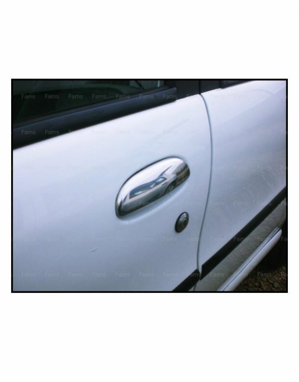 FAMS OTO AKSESUAR Fiat Palio Krom Kapı Kolu 4 kapı 1998 Üzeri P. Çelik ürün görseli 1