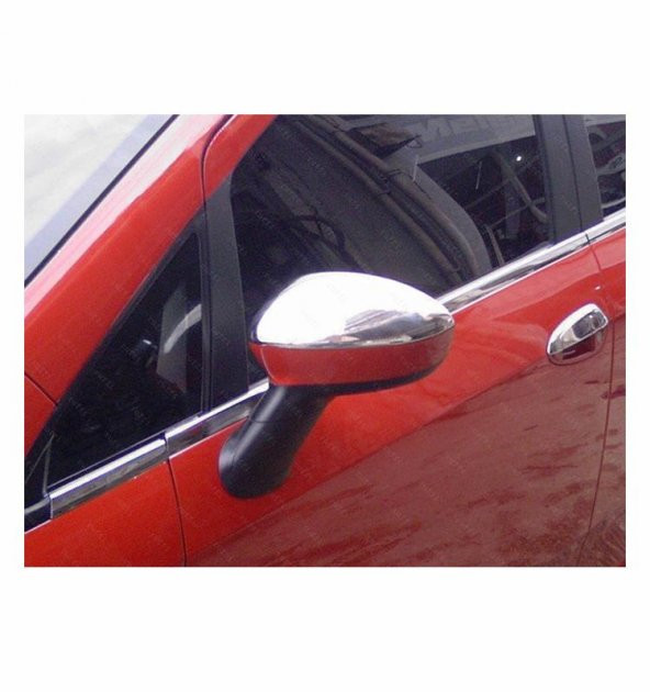 FAMS OTO AKSESUAR Fiat Grande Punto Krom Ayna Kapağı 2 prç. 2006 Üzeri P. Çelik ürün görseli 1