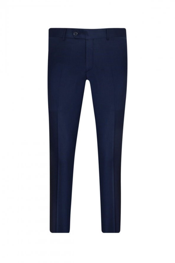 Slim Fit Lacivert Erkek Kumaş Pantolon ürün görseli 1