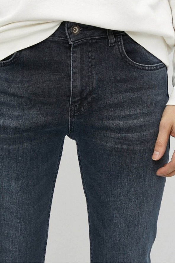 Erkek Jean Pantolon Indigo - Resim 5