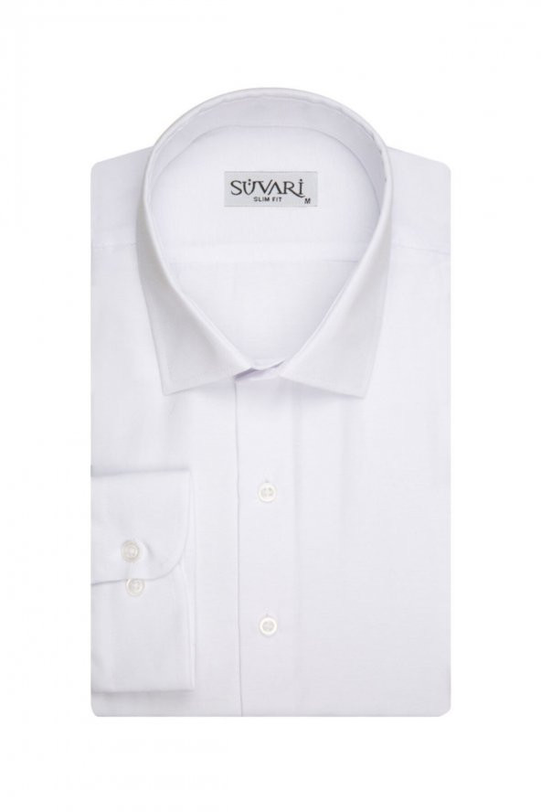 Slim Fit Filafil Erkek Gömlek ürün görseli 1