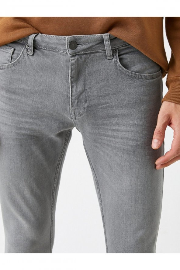 Michael Skinny Fit Jean Pantolon - Resim 5
