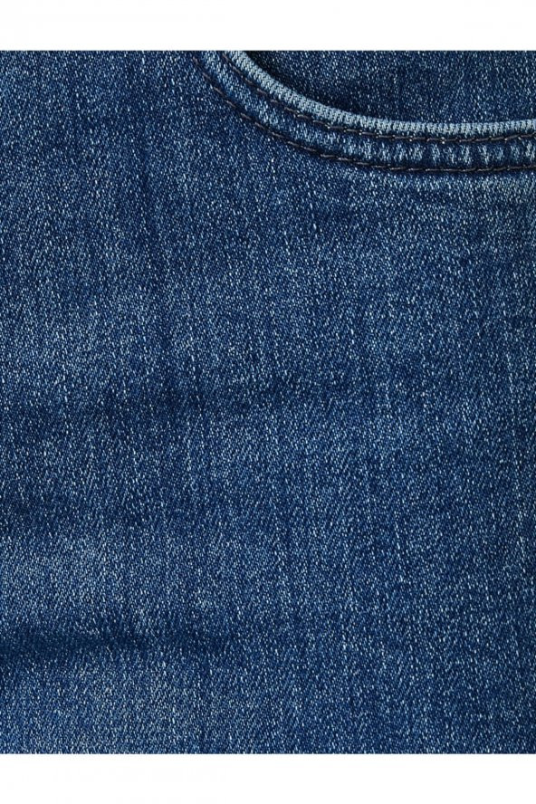 Erkek Jean Pantolon Mavi 2kam43340ld - Resim 12