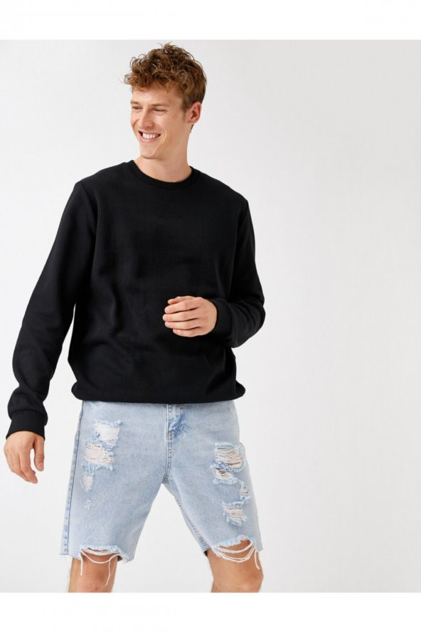 Basic Sweatshirt - Resim 2