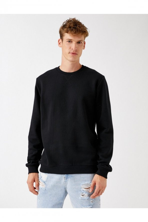 Basic Sweatshirt - Resim 3