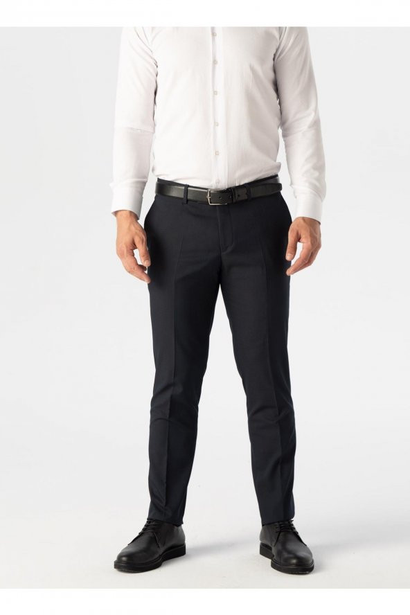Normal Bel Normal Paça Slim Fit Lacivert Erkek Pantolon Pn1014400288 ürün görseli 1