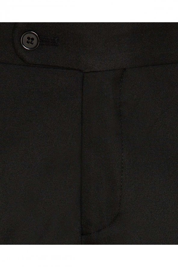 Slim Fit Siyah Erkek Pantolon - Resim 2
