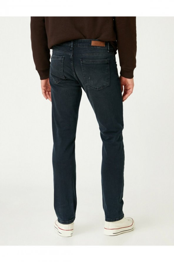 Slim Fit Kot Pantolon - Brad Jean - Resim 4