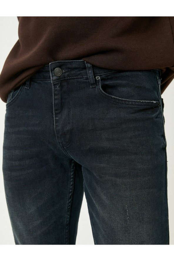 Slim Fit Kot Pantolon - Brad Jean - Resim 5