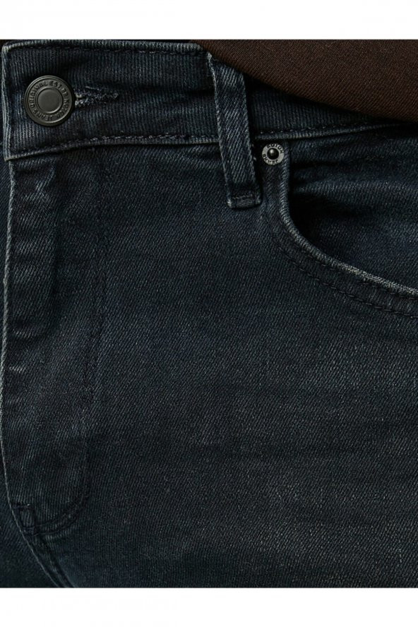 Slim Fit Kot Pantolon - Brad Jean - Resim 6