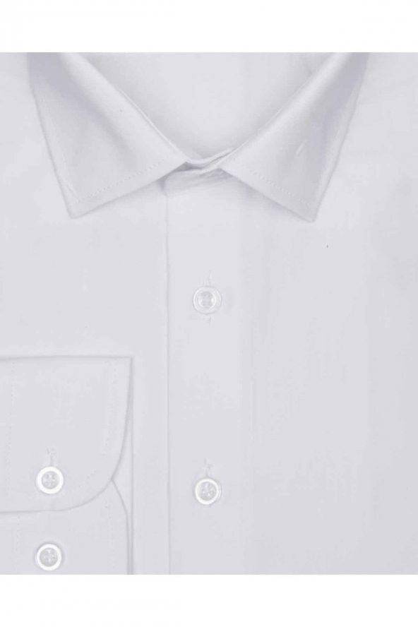 Slim Fit Filafil Erkek Gömlek - Resim 2