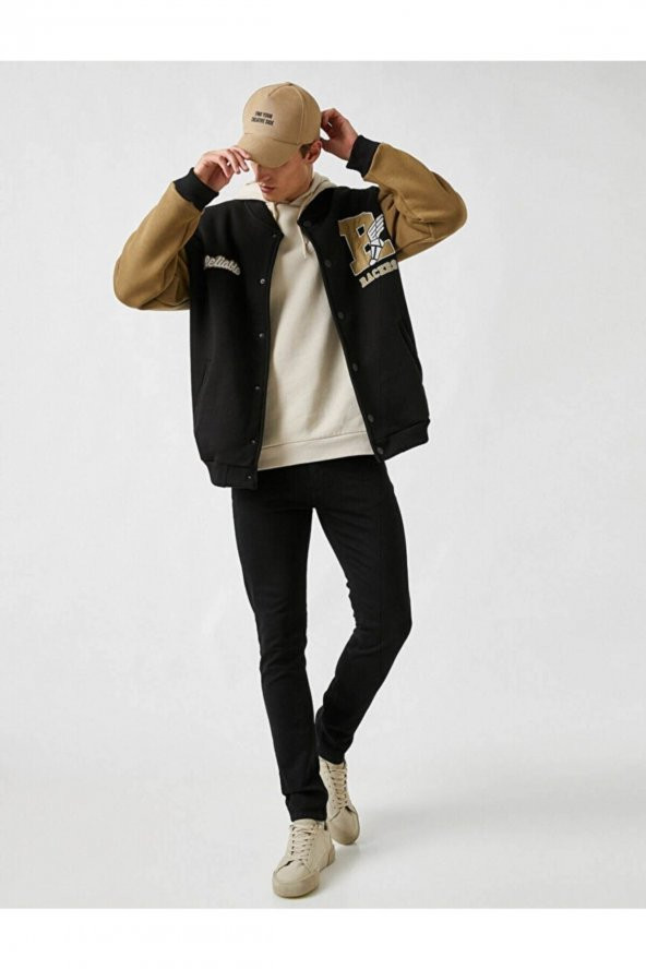 Erkek Jean Pantolon Siyah 2kam43323ld - Resim 2