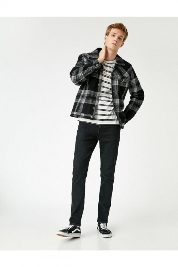 Erkek Jean Pantolon - 2kam43049md - Resim 2
