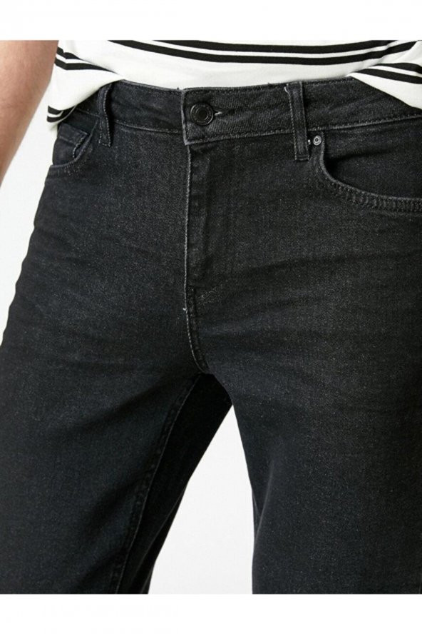 Erkek Jean Pantolon - 2kam43049md - Resim 5