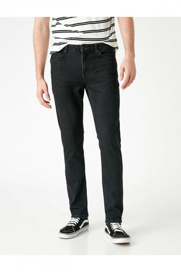 Erkek Jean Pantolon - 2kam43049md - Resim 8