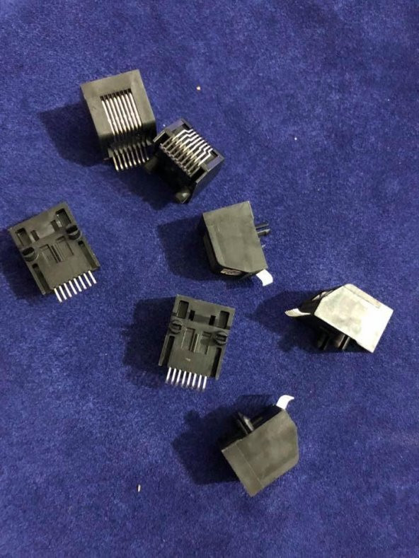 5555764-1 Modüler Ethernet Konnektör 7 Adet - Resim 3