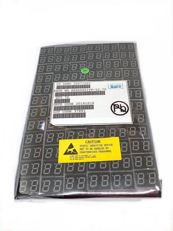 2 Karakter 7 Segment Led Display Kırmızı - 9 Pin Nümerik Gösterge - Resim 7
