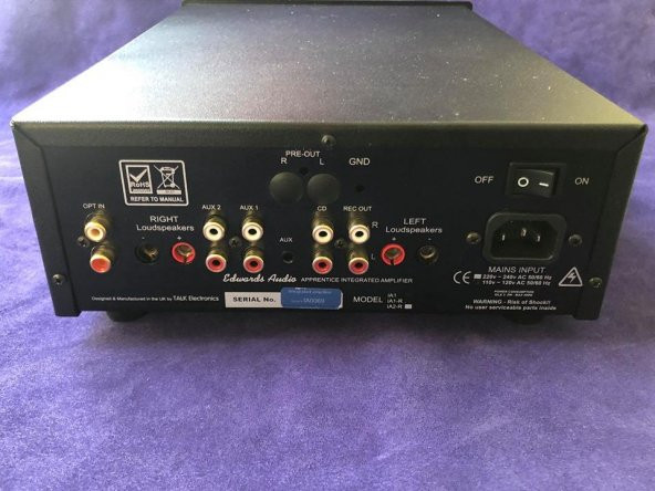 Edwards Audio IA2-R Integrated Amplifier - Resim 3