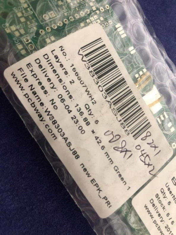 Pcbway 2 Layers 15 Adet Elektronik Kart - Resim 3