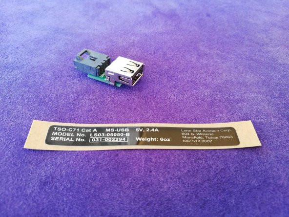 MS-USB Soket 5V 2.4A LS01-22016-B 2 Adet - Resim 3