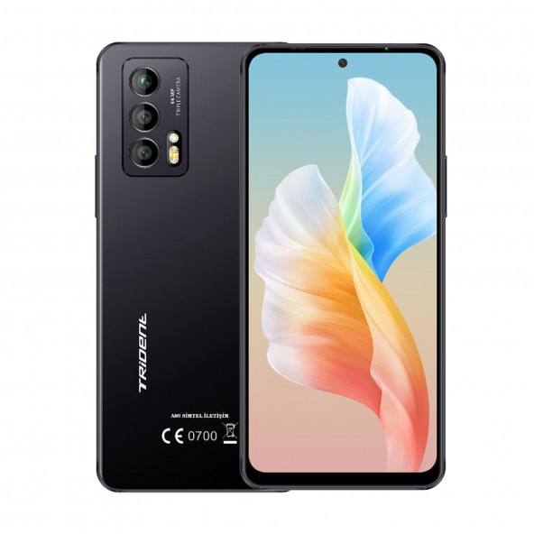 TRİDENT A80 8/256GB SİYAH DUALSİM ürün görseli 1