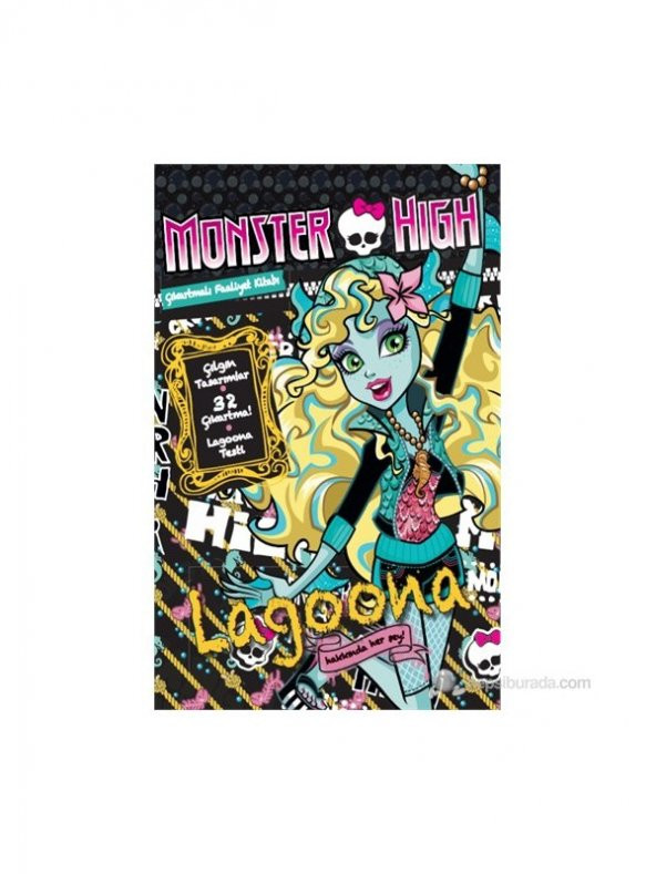 Monster High Lagoona Hakkında Her Şey (Çıkartmalı Faaliyet Kitabı)-Kolektif ürün görseli 1