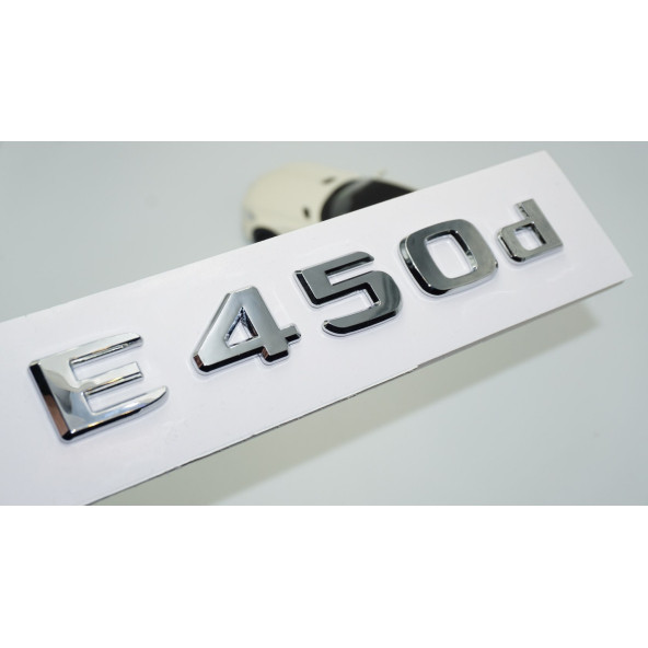 DK Tuning E450d Bagaj Krom ABS 3M 3D Yazı Logo Benz İle Uyumlu ürün görseli 1