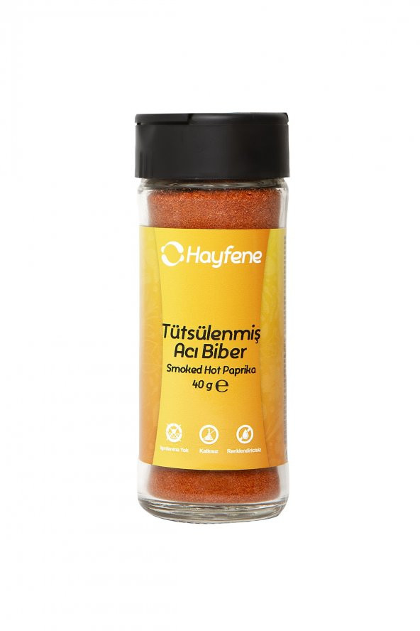 Tütsülenmiş Acı Kırmızı Biber 40gr - Resim 3