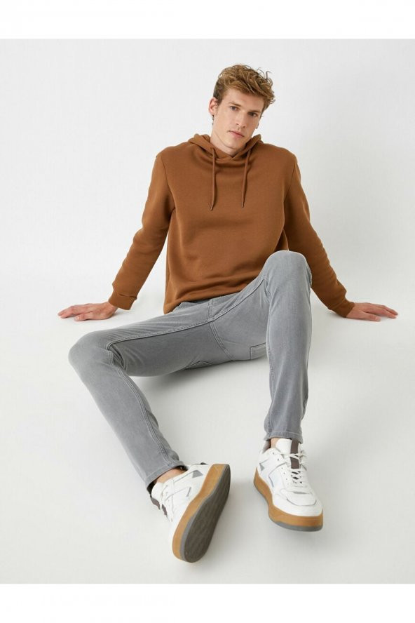 2kam43255ld Erkek Jean Pantolon Gri ürün görseli 1