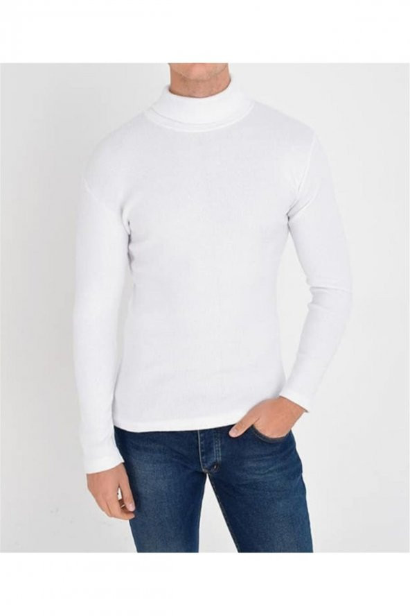 BLUES MODA BALIKÇI YAKA DÜZ BODY - Resim 4