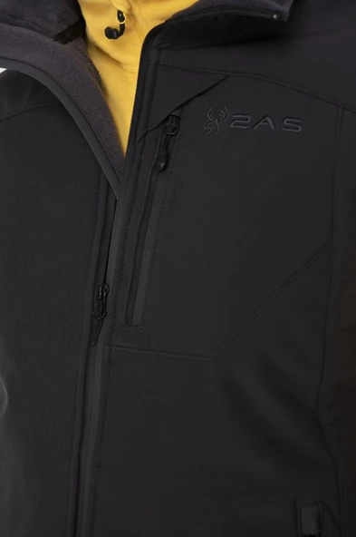 2AS Samana Softshell Unisex Yelek 2ASSAM010025A1 - Resim 4