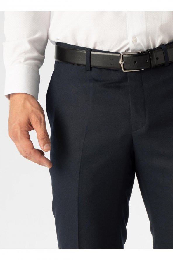 Normal Bel Normal Paça Slim Fit Lacivert Erkek Pantolon Pn1014400284 ürün görseli 1