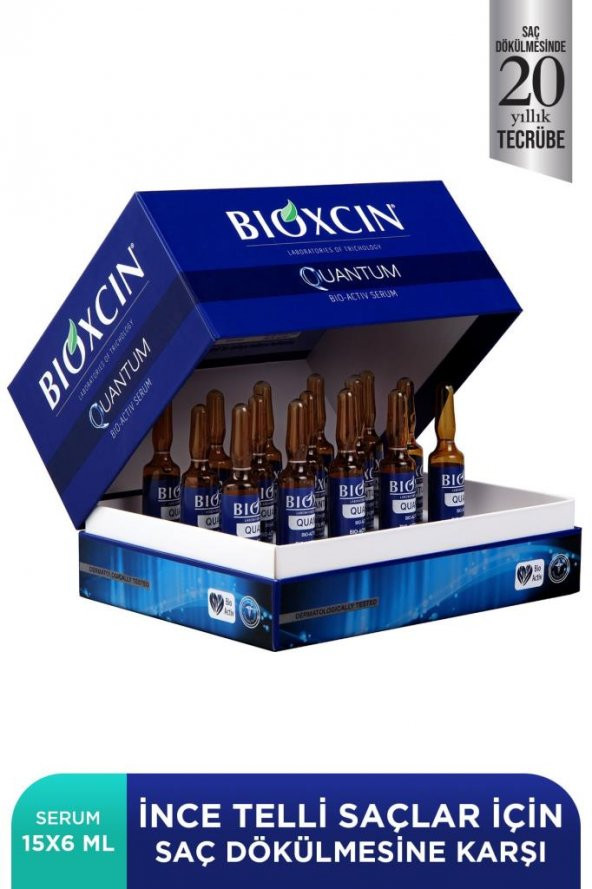 Bioxcin Quantum Serum 15x6 ml ürün görseli 1