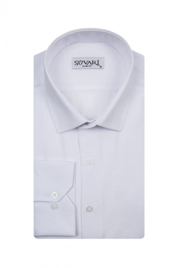 Slim Fit Filafil Erkek Gömlek ürün görseli 1