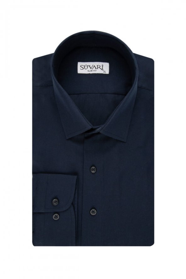 Slim Fit Erkek Gömlek ürün görseli 1