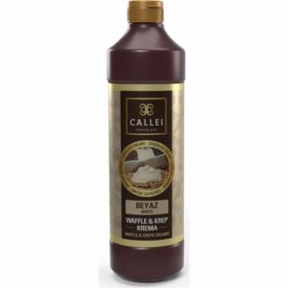 CALLEI Beyaz Waffle & Krep Krema Sosu 1 kg ürün görseli 1