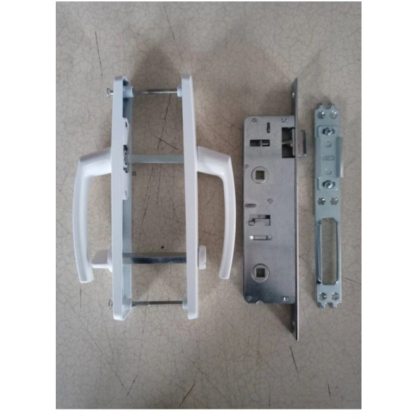 Pvc pen banyo -Wc kapı kolu kilit seti ürün görseli 1